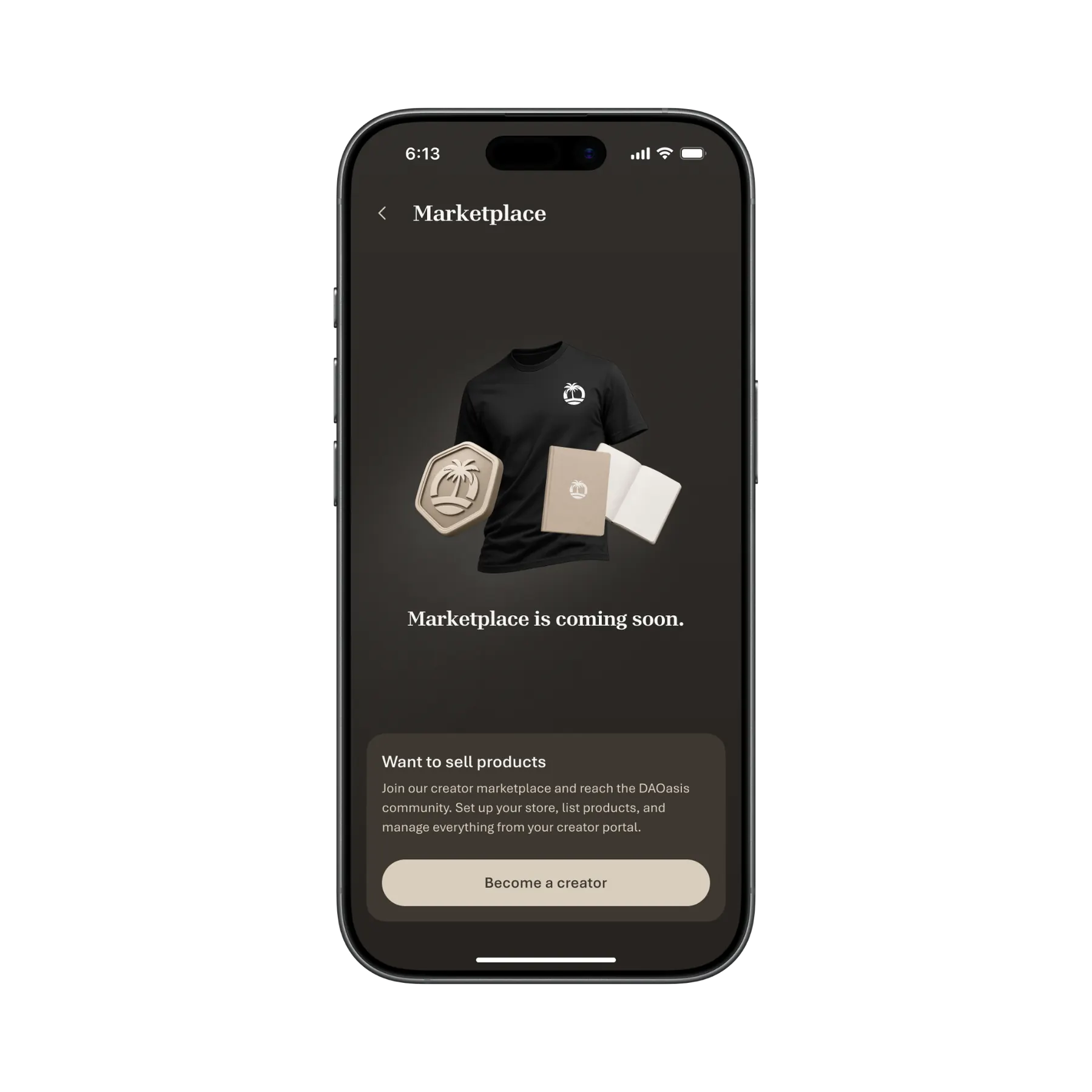 DAOasis wallet — Reward Credits