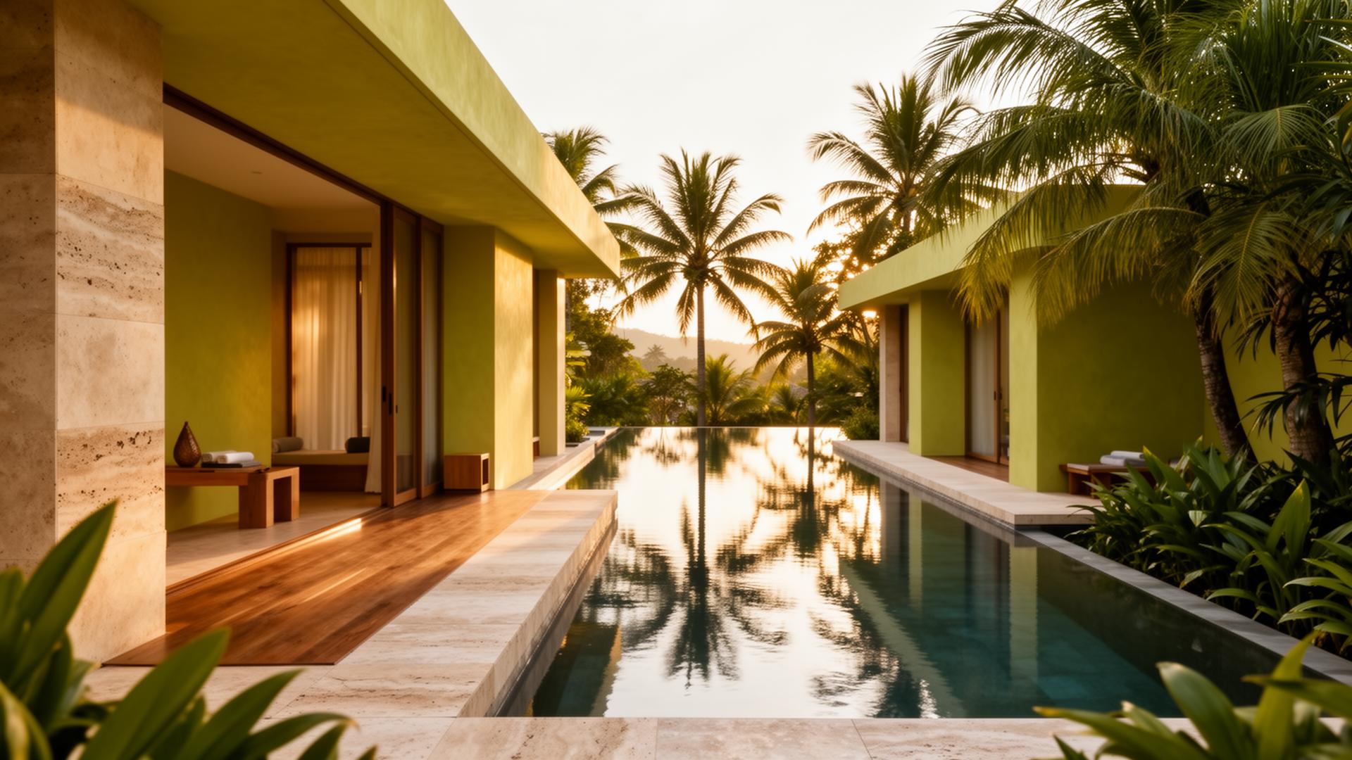 The DAOasis Sanctuary — minimal architecture among palms in Phuket
